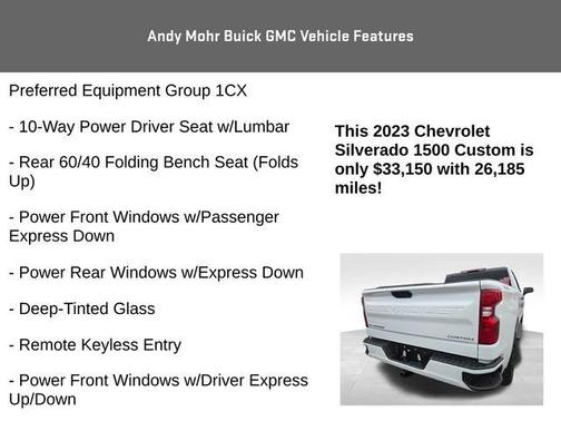 2023 Chevrolet Silverado 1500 Custom