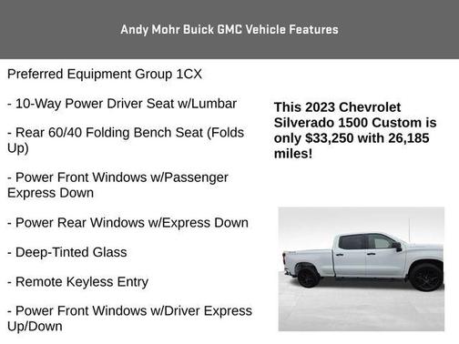 2023 Chevrolet Silverado 1500 Custom