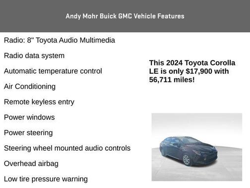 2024 Toyota Corolla LE