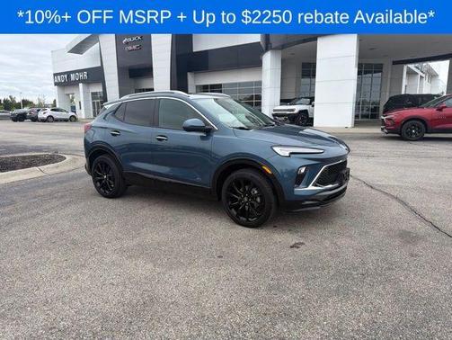 Ocean Blue Metallic 2026 Buick Encore GX Sport Touring