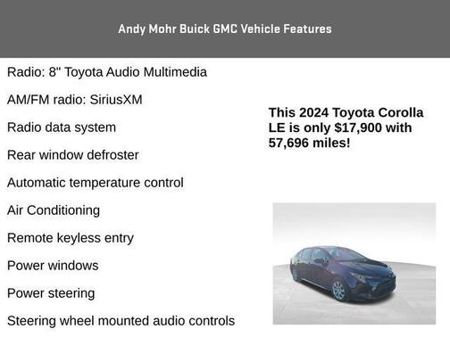 2024 Toyota Corolla LE