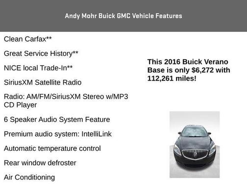 2016 Buick Verano Base