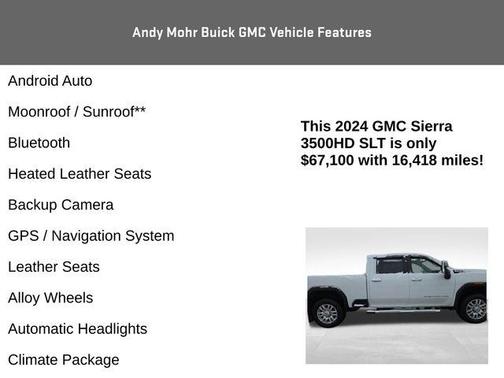 2024 GMC Sierra 3500 SLT