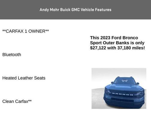 2023 Ford Bronco Sport Outer Banks
