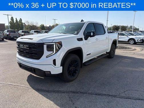 Summit White 2026 GMC Sierra 1500 Elevation