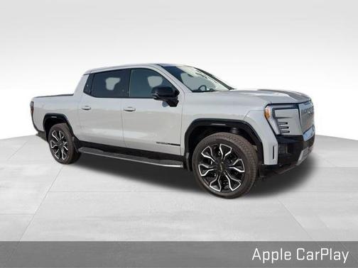 Gray 2025 GMC Sierra EV Denali