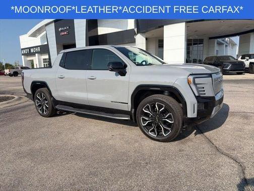 Gray 2025 GMC Sierra EV Denali