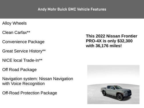 2022 Nissan Frontier PRO-4X