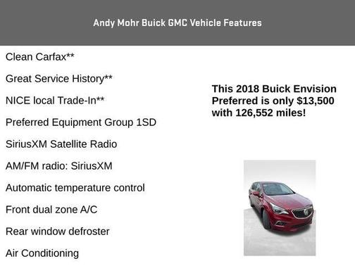 2018 Buick Envision Preferred
