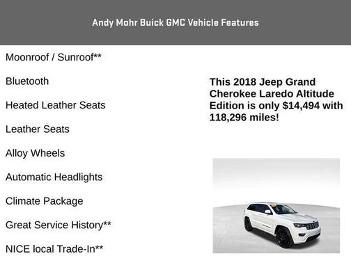 2018 Jeep Grand Cherokee Altitude