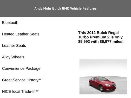 2012 Buick Regal Premium 2