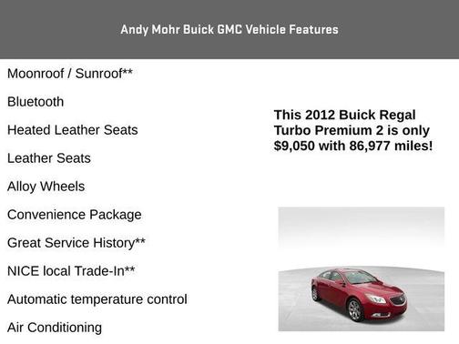 2012 Buick Regal Premium 2