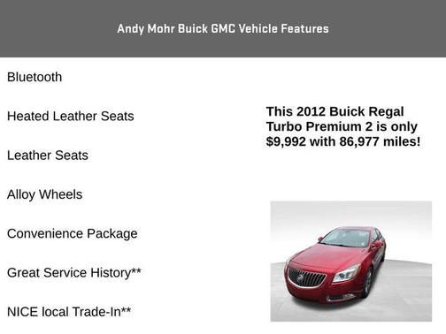 2012 Buick Regal Premium 2