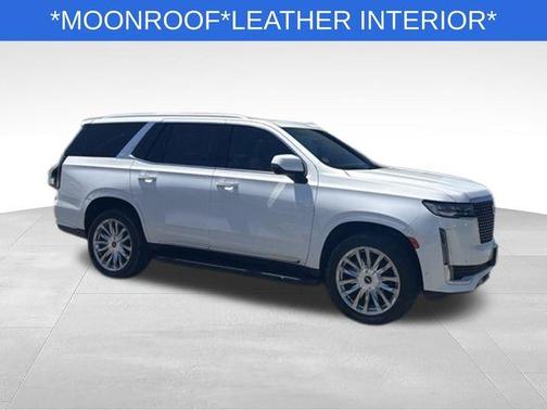 Crystal White Tri-Coat 2023 Cadillac Escalade Premium Luxury
