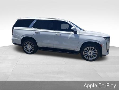 Crystal White Tri-Coat 2023 Cadillac Escalade Premium Luxury