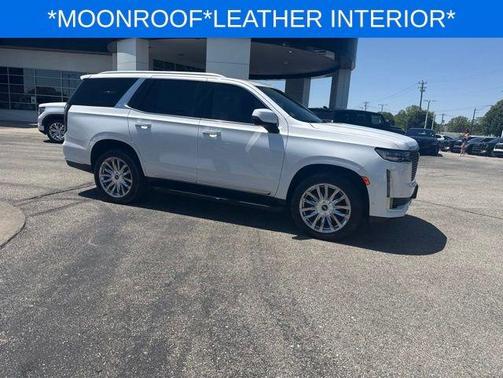 Crystal White Tri-Coat 2023 Cadillac Escalade Premium Luxury