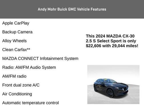 2024 Mazda CX-30 Select