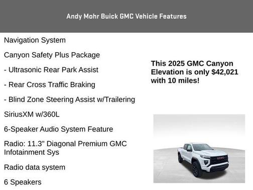 2025 GMC Canyon Elevation