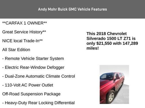 2018 Chevrolet Silverado 1500 LT