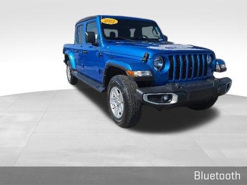 Hydro Blue Pearlcoat 2022 Jeep Gladiator Sport