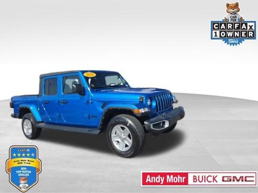 Hydro Blue Pearlcoat 2022 Jeep Gladiator Sport