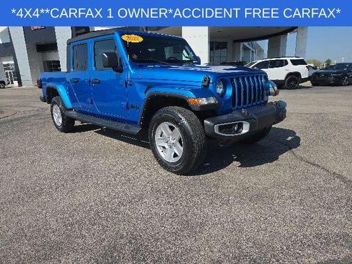 Hydro Blue Pearlcoat 2022 Jeep Gladiator Sport