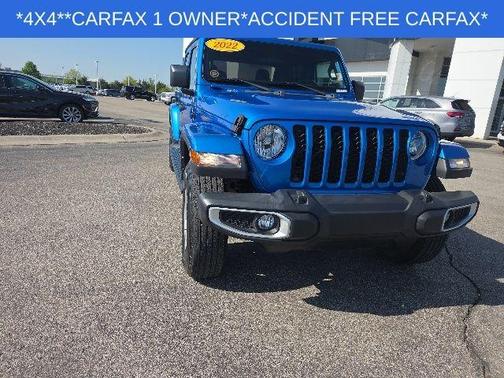 Hydro Blue Pearlcoat 2022 Jeep Gladiator Sport