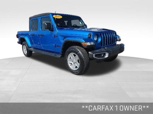 Hydro Blue Pearlcoat 2022 Jeep Gladiator Sport