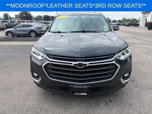 Graphite Metallic 2019 Chevrolet Traverse LT Leather