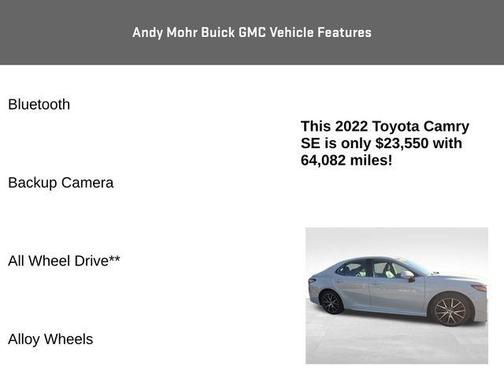 2022 Toyota Camry SE