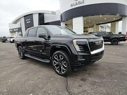 Onyx Black 2025 GMC Sierra EV Denali