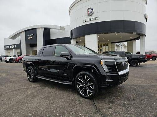 Onyx Black 2025 GMC Sierra EV Denali