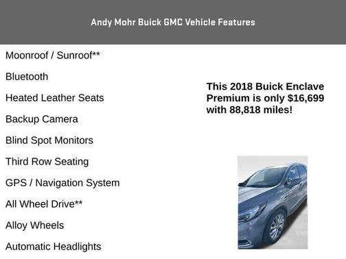 2018 Buick Enclave Premium