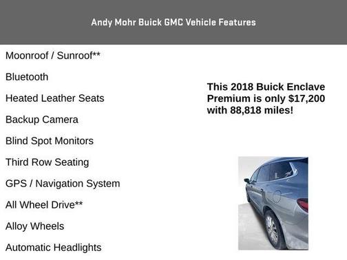 2018 Buick Enclave Premium