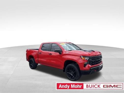Red 2022 Chevrolet Silverado 1500 Custom Trail Boss
