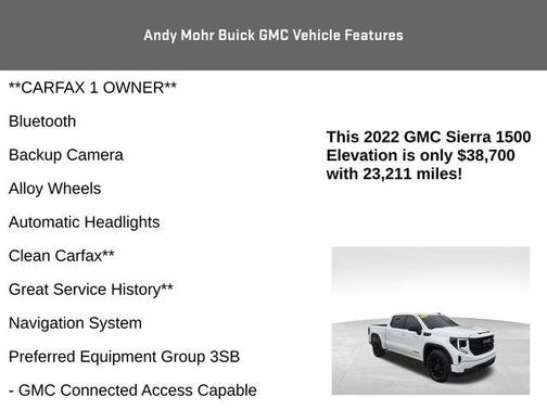 2022 GMC Sierra 1500 Elevation