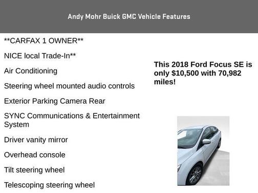 2018 Ford Focus SE
