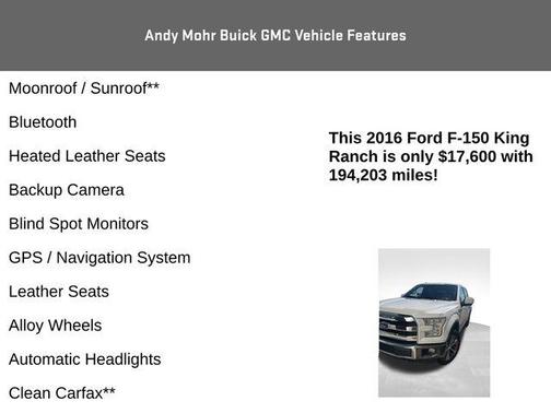 2016 Ford F-150 King Ranch