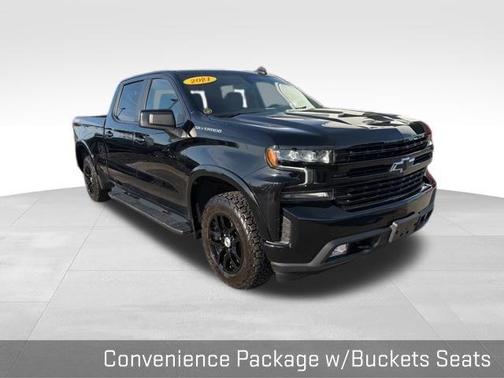 Black 2021 Chevrolet Silverado 1500 RST
