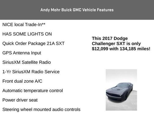 2017 Dodge Challenger SXT