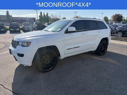 Bright White Clearcoat 2020 Jeep Grand Cherokee Altitude