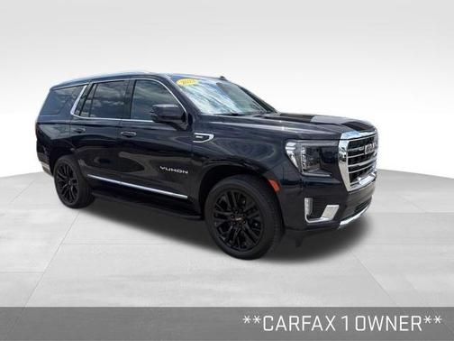 Midnight Blue Metallic 2023 GMC Yukon SLT