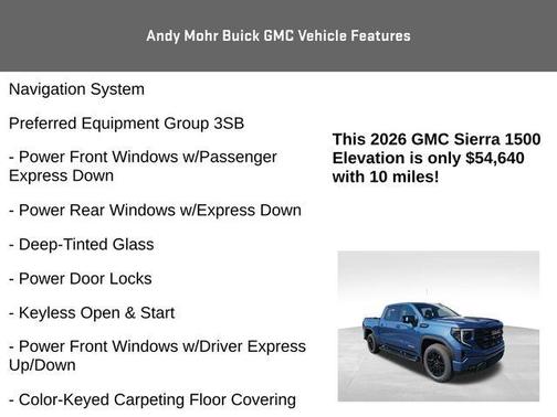2026 GMC Sierra 1500 Elevation