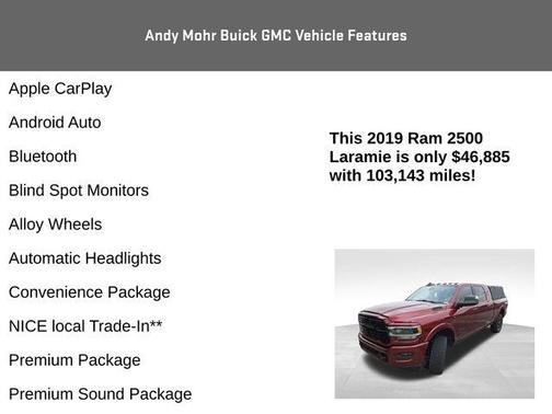 2019 RAM 2500 Laramie