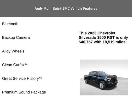 2023 Chevrolet Silverado 1500 RST