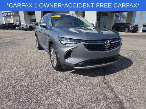 Satin Steel Gray Metallic 2022 Buick Envision Preferred