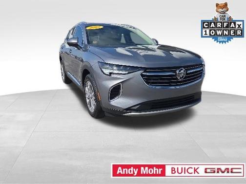 Satin Steel Gray Metallic 2022 Buick Envision Preferred