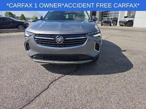 Satin Steel Gray Metallic 2022 Buick Envision Preferred