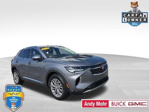 Satin Steel Gray Metallic 2022 Buick Envision Preferred