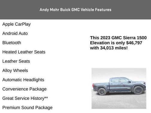 2023 GMC Sierra 1500 Elevation